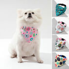 Pet Neck Strap with Traction Ring Decorative Dog Cute Triangular Scarf Washable