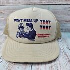 Ronald Reagan Dont Mess With My Toot Toot Snapback Hat