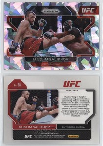 2022 Panini Prizm UFC Ice Prizm Muslim Salikhov #38