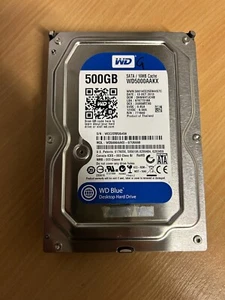 HDD Western Digital Blue 500 GB 3,5" intern - Bild 1 von 3