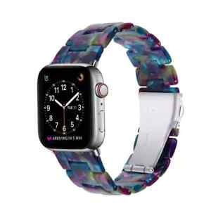 Resin Link Band For Apple Watch - 8 7 6 5 4 3 2 1 SE - 42MM 44MM 45MM
