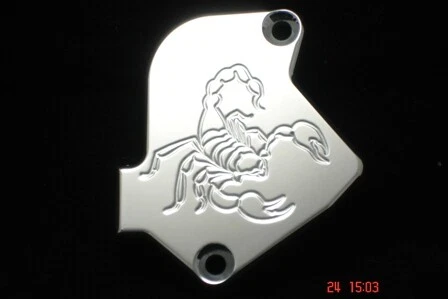 YAMAHA RAPTOR 50 80 90 SUZUKI QUADSPORT SCORPION BILLET ALUMINUM THROTTLE COVER - Изображение 1 из 1