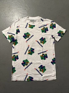 Nintendo 64 Graphic T Shirt Boys Size Small 10-12 Youth Kids - Picture 1 of 3