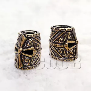 EDC Perlen Charm Anhänger für Paracord Schlüsselband Armband TEMPLER HELM Coob - Bild 1 von 5