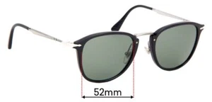 Lentes de repuesto para gafas de sol SFx para Persol 3165-S - 52 mm de ancho - Imagen 1 de 26