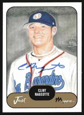 BB Clint Nageotte 2002 Just Prospects Black Seattle Mariners #50 1078/1200 - Image 1 of 2