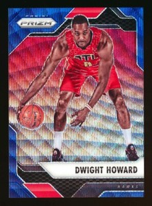2016-17 PANINI PRIZM #71 DWIGHT HOWARD BLUE WAVE REFRACTOR HOLO HAWKS SP #23/99!