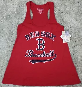 Majestic Threads BOSTON RED SOX MLB WOMENS Racerback TANK TOP Medium - Picture 1 of 1
