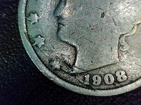 1908 Liberty Head Nickel Possible Lamination Error Cover
