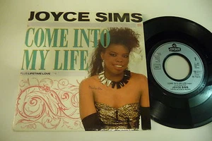 JOYCE SIMS 45T COME INTO MY LIFE / LIFETIME LOVE. PRODUCED & MIXED BY MANTRONIK. - Bild 1 von 2