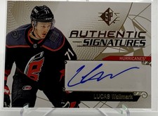 2018-19 UPPER DECK SP LUCAS WALLMARK AUTHENTIC SIGNATURE AUTO #AS-LW