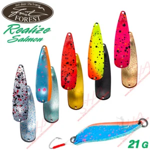 Forest Realize Lachsfarbe 21g Forellenlöffel verschiedene Farben - Bild 1 von 6