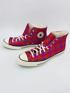 Converse Chuck 70 High Top Culture Weave Cherry Red/Pink Pop 167990c Womens - Picture 1 of 8
