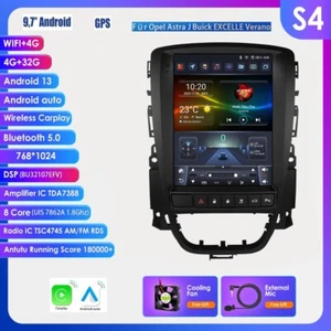 Autoradio Android 13 GPS Navi CarPlay WiFi per Opel Astra J Buick EXCELLE Verano - Foto 1 di 24