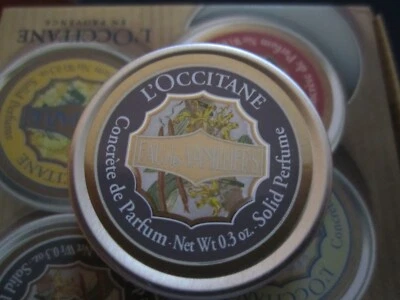 L'OCCITANE VANILLA EAU des VANILLIERS ТВЕРДЫЕ ДУХИ В ОЛОВЕ 0,30 унц НОВЫЕ ИЗ СТАРЫХ ЗАПАСОВ - Изображение 1 из 2