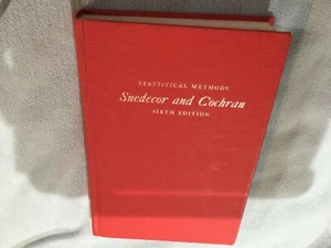Statistical Methods by George W. Snedecor, William G. Cochran, Sixth Edition - Bild 1 von 6