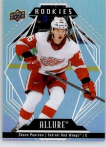 2022-23 Upper Deck Allure #147 Chase Pearson Detroit Red Wings Rookie