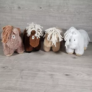 Peluche de potro ponis artesanal 7,5" - Imagen 1 de 19