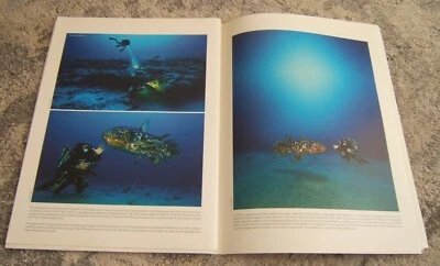 Blancpain Watch Fifty Fathoms Ad Booklet Large Format Beautiful Prints - Image 1 of 4