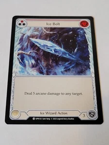 Ice bolt (red) uprising NM Flesh And Blood  - Picture 1 of 2