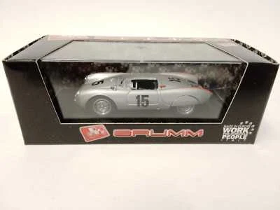 Brumm Porsche 550 RS #15 Von Frankenberg Avus 1955 1/43 R327 - Immagine 1 di 2