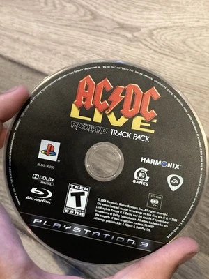 AC/DC Live Rock Band Track Pack (Sony PlayStation 3, 2008) DISC ONLY - Image 1 of 2