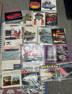 Vintage Hot Rod Muscle Car Magazine Ad Brochure Lot Dodge Chevrolet Ford Nascar - Picture 1 of 11