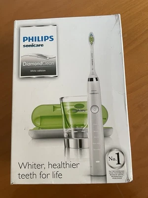 Philips Sonicare DiamondClean HX9340 White Electric Toothbrush - Image 1 of 4