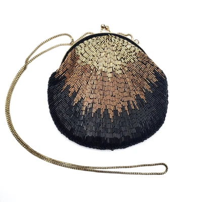 Винтажный винтажный La Regale вечер официальный театр застежки сумочки поцелуй замок ар-деко - Изображение 1 из 4