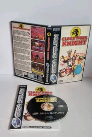 Clockwork Knight &ndash; Sega Saturn (PAL) &ndash; Boxed + Manual &ndash; Tested Working