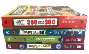 Hungry Girl Books Lot of 4 Lisa Lillien 300, 200, 1-2-3 & Strategies - Picture 1 of 5