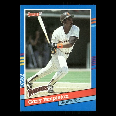 Garry Templeton #252 1991 Donruss San Diego Padres Baseball Card MLB - Image 1 of 3