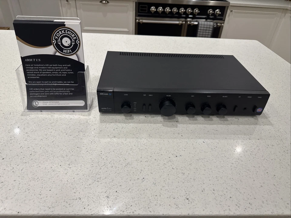 Arcam Alpha 5 Plus Amplifier Amp Black Tested & Working Hifi - Postage - Image 1 of 4