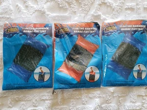 3 Packungen Aufblasbare Schwimmbad Wasser Schwimmende Hängematte Lounge Bett 4+ - Bild 1 von 2