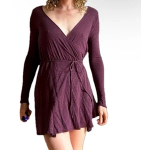 Free People Don’t You Dare Purple Xs Dress Wrap - Picture 1 of 2