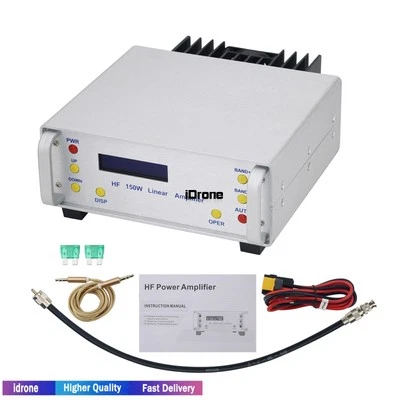 Amplificador Lineal HF Radioaficionado 1.8-30MHz 150W con Alta Protección SWR Foto 1 de 4