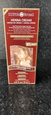 Surya Brasil Henna Cream Hair Dye DARK BROWN  - Image 1 of 3