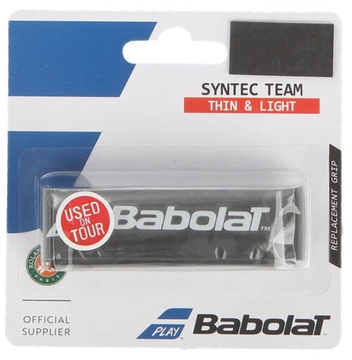 Babolat Syntec Team Negro Tacky Empuñadura de Repuesto Tenis Raquetball Pickleball Foto 1 de 1