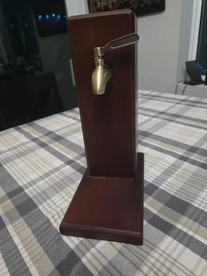 Ash Harbour Table Top Hard Wood Liquor Dispenser - Image 1 of 4