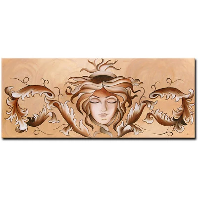 NOVAARTE Acryl Bild Gemälde Medusa Abstrakt Malerei Kunst Modern Frauen ORIGINAL - Bild 1 von 4