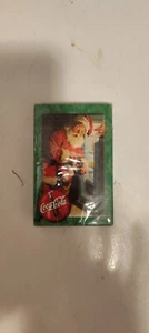 Coca-Cola Santa Claus Playing Cards Repro Sealed Stocking Stuffer - Picture 1 of 1