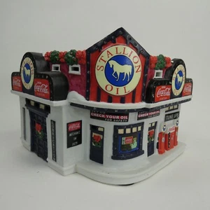 COCA COLA TOWN SQUARE GLASFASERHENGST TANKSTELLE AUSGABE 2002 ZXKWL - Bild 1 von 22