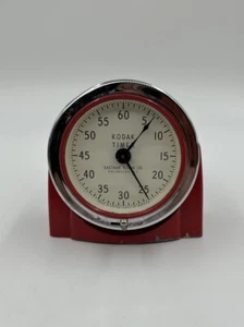 Kodak Timer Rosso Vintage Eastman Kodak Co. Testato e funzionante! - Foto 1 di 10