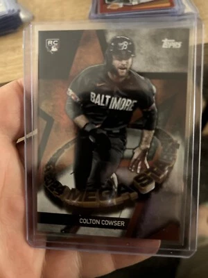 2024 Topps Series 1 Colton Cowser Megastars SP Rookie Insert Baltimore Orioles  - Image 1 of 2