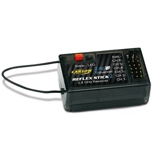 Reflex Stick 6-Kanal Empfänger 2,4 GHz für Tamiya MFC & Carson LR-634 CU - Bild 1 von 1