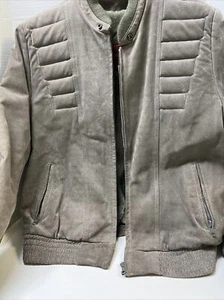 Vintage Sergio Valente leather jacket grey - Picture 1 of 11