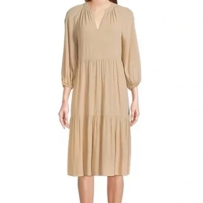 Vestido midi Gibson Latimer manga 3/4 talla M Foto 1 de 4