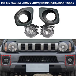 Faro antiniebla de conducción delantero con cubierta para Suzuki JIMNY JB23/JB33/JB43/JB53 1998+ - Imagen 1 de 10