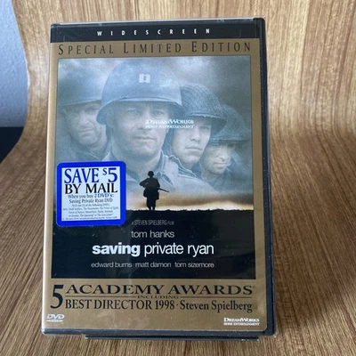 Saving Private Ryan Special Limited Edition (DVD, 1998, Widescreen) New Sealed - Image 1 of 4