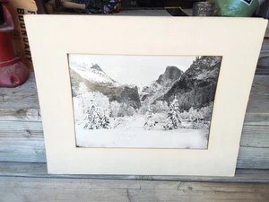 Vintage Photo "Half Dome Yosemite National Park" George Fiske? Museum Jack Gyer - Picture 1 of 7